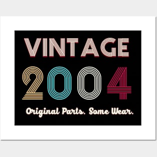 Vintage 2004 Original Parts. Some Ware Posters and Art